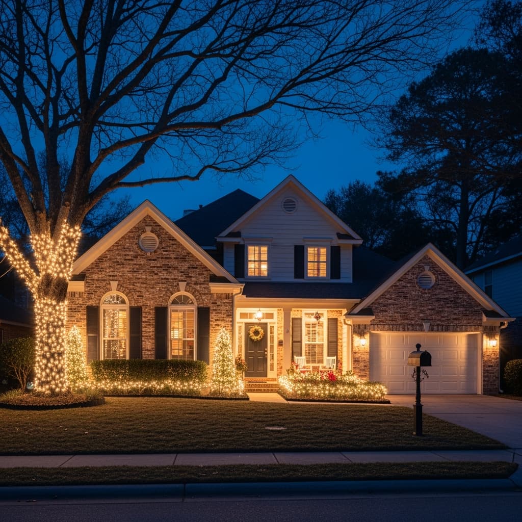 Beautiful Christmas lights