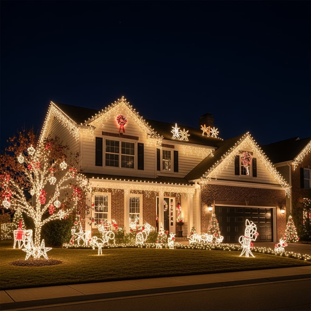Beautifully lit home